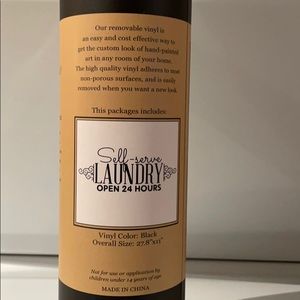 Urban House design Vinyl Wall Art NWT